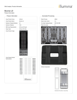 BovineLD v2.0 Product Information Sheet