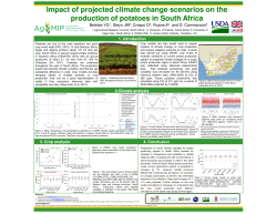 ASA -AgMIP Poster Beletse 27 Oct 2014
