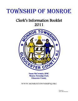 Township of Monroe - Monroe Township Gloucester County