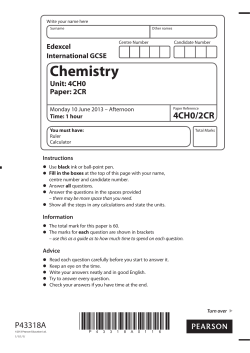 t - Edexcel