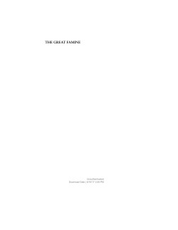 the great famine