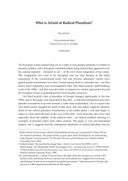 Paper - European University Institute