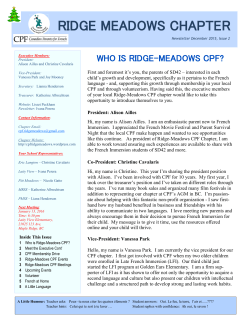 CPF-RM-Newsletter-December 2015 - School District #42