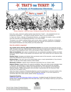 That`s the Ticket: A Parade