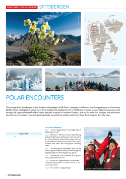 hurtiGruten eXPlorer SpitSbergen