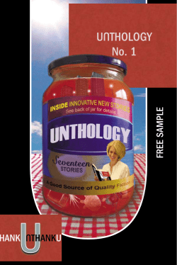 Free Sample - Unthank Books