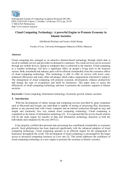 Cloud Computing Technology: A powerful Engine to