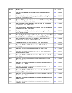 Rebates and Offers - Holley Office Products