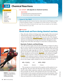 Chemical Reactions