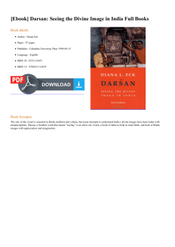 Darsan: Seeing the Divine Image in India Full Books