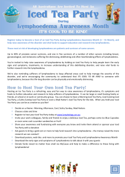 ALA Iced Tea Party 3 - lymphoedemasupport.com