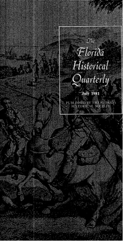 the Florida Historical Quarterly