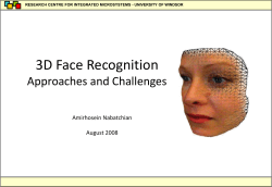 3D Face Recognition, Approaches and Challenges