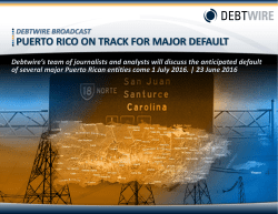 puerto rico on track for major default