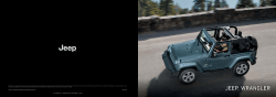 jeep&reg; wrangler jeep&reg; wrangler