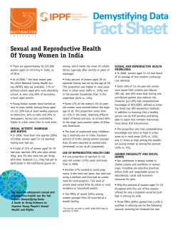 Fact Sheet - Guttmacher Institute