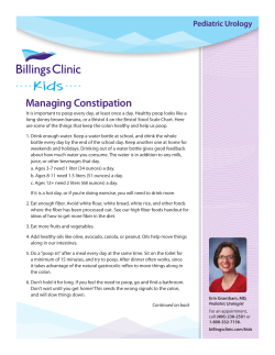 Managing Constipation