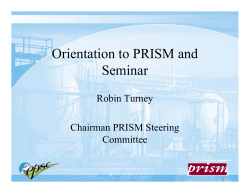 Orientation - European Process Safety Centre