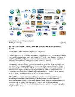 Oppose H.R. 2898 (Valdao)