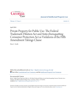 Private Property for Public Use