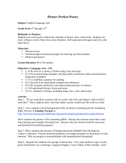 printable pdf - Harry Ransom Center