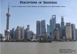 Perceptions of Shanghai