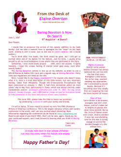 Happy Father`s Day! - Author Elaine Overton