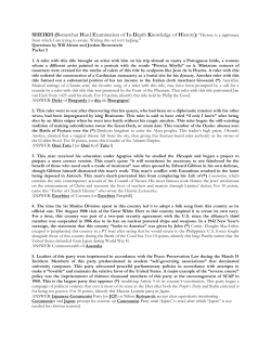 SHEIKH Packet 5 - Collegiate Quiz Bowl Packet
