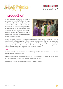 Introduction - Film Education