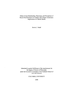 Ethnic Group Membership, Phenotype, and