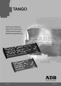 tango - adb lighting