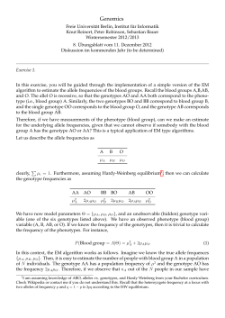 Exercise 8 - Freie Universit&auml;t Berlin