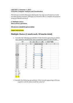 LAB TEST 1 solutions