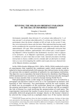 Reviving the Milgram Obedience Paradigm in the Era of