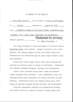 Redacted for privacy - Oregon State University