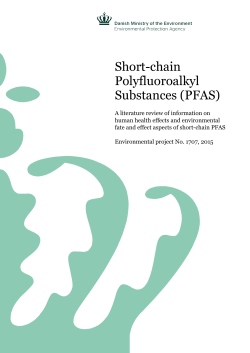 Short-chain Polyfluoroalkyl Substances (PFAS)