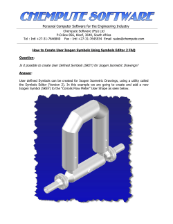for Isogen Isometric Drawings?