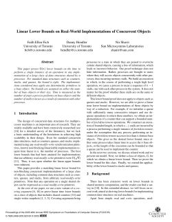 Linear Lower Bounds on Real-World Implementations of Concurrent