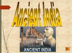 Ancient India PPT and Notes
