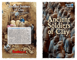 Ancient Soldiers of Clay