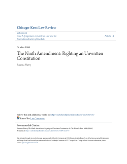 judging is an act - Scholarly Commons @ IIT Chicago