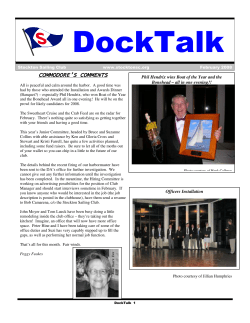 DOCK-2008-FEB - Stockton Sailing Club