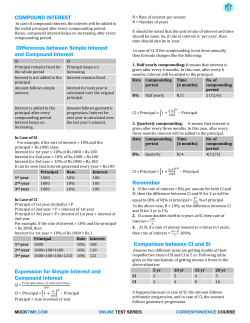 Compound Interest