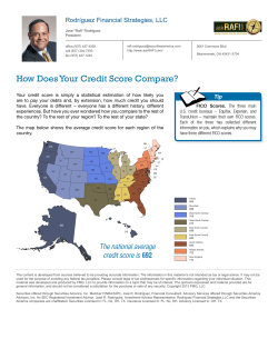 How Does Your Credit Score Compare?