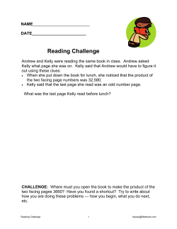 Reading Challenge