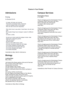 Admissions Biology Campus Services