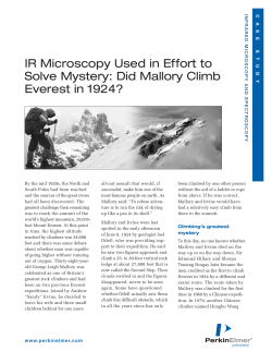 Did Mallory Climb Everest in 1942?