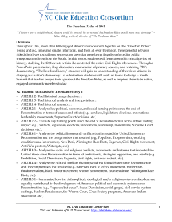 Freedom Rides of 1961 - Database of K