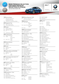 bmw premium selection and bmw premium selection platinum.