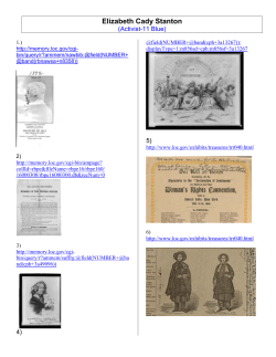 Elizabeth Cady Stanton